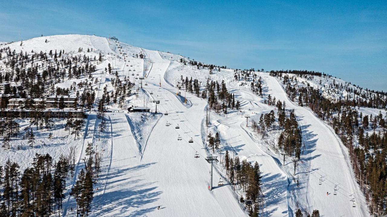 Ski-Inn Kelohuoneisto Pyhaetunturissa Pelkosenniemi Bagian luar foto